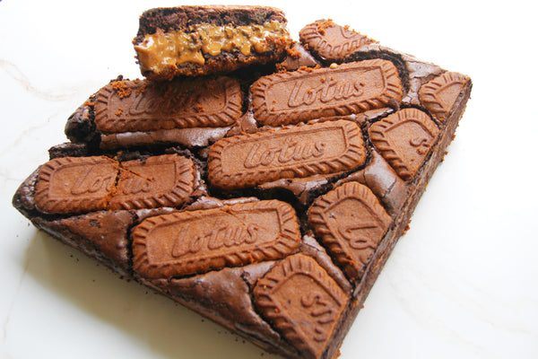 !RECIPE! Biscoff Brownies