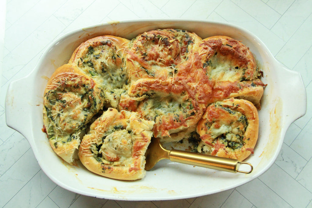!RECIPE! Lump Crab & Spinach Rolls