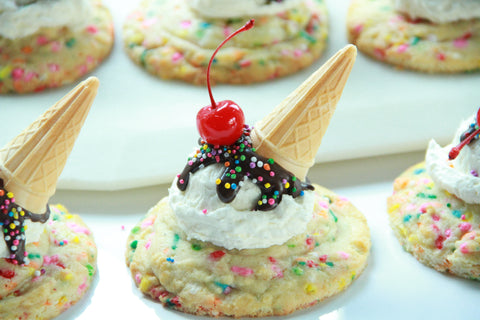 !RECIPE! Melted Ice Cream Cookies